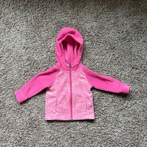 Kids Pink Columbia Fleece ZipUp 12-18 month